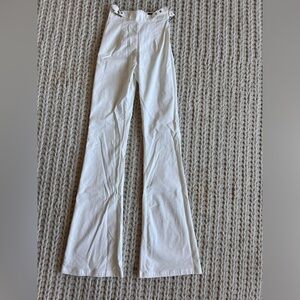 High rise boot cut fun pants